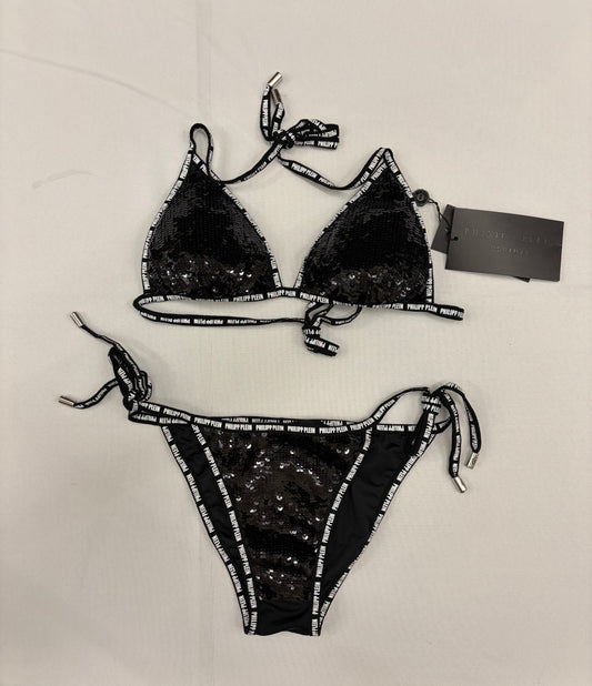 COSTUME DONNA 2 PZ. NERO PHILIPP PLEIN