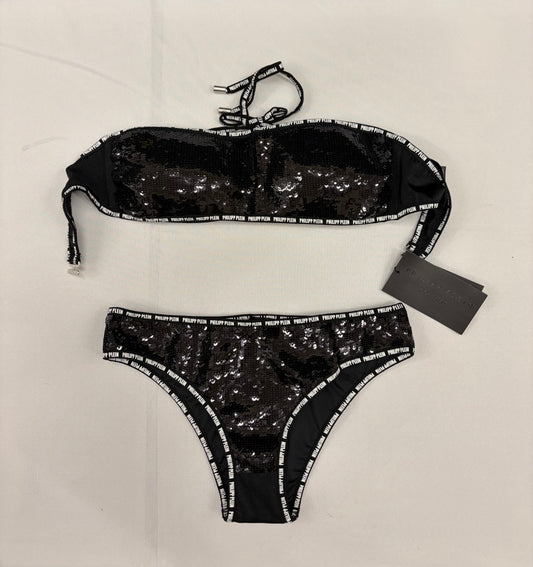 COSTUME DONNA 2 PZ. NERO PHILIPP PLEIN