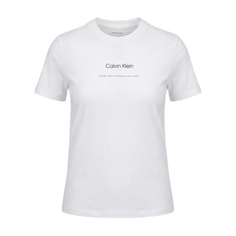T-SHIRT DONNA BIANCO CALVIN KLEIN JEANS