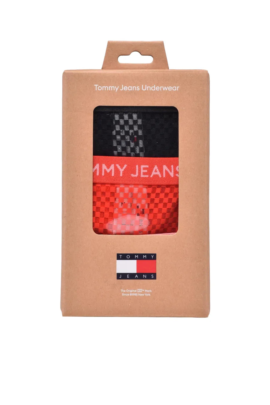 PERIZOMA DONNA 3 PACK NERO/ROSSO/ROSA TOMMY JEANS