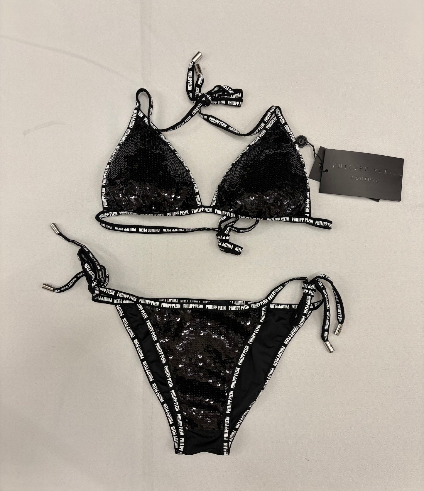 COSTUME DONNA 2 PZ. NERO PHILIPP PLEIN