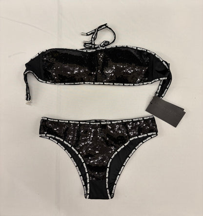 COSTUME DONNA 2 PZ. NERO PHILIPP PLEIN