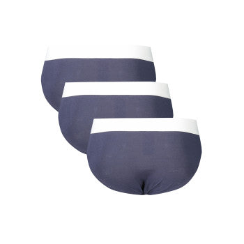 SLIP UOMO 3-PACK BIKKEMBERGS BLU