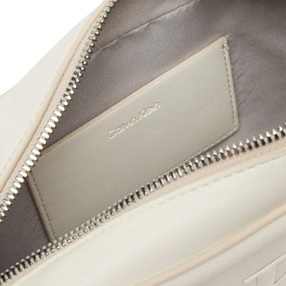 BORSA DONNA A TRACOLLA CALVIN KLEIN BIANCO