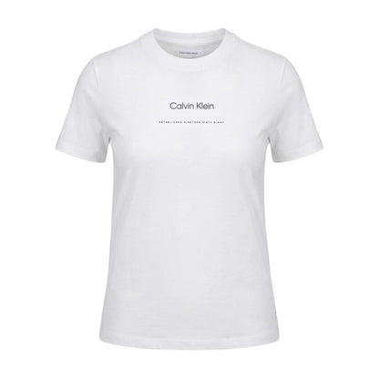 T-SHIRT DONNA BIANCO CALVIN KLEIN JEANS