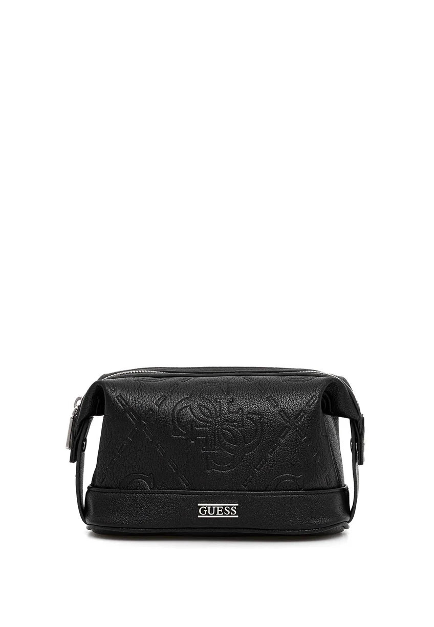 POCHETTE UOMO GUESS NERO