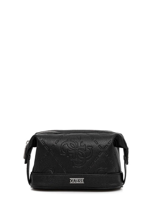 POCHETTE UOMO GUESS NERO