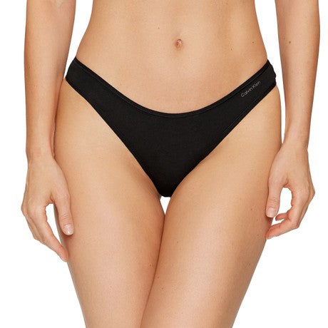 PERIZOMA DONNA TRI-PACK CALVIN KLEIN NERO