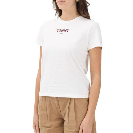 T-SHIRT DONNA BIANCO TOMMY JEANS